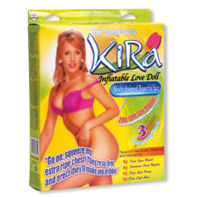Kira. Doll with three extra soft orifices, vagina & jelly an