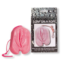 Vagina shape soap