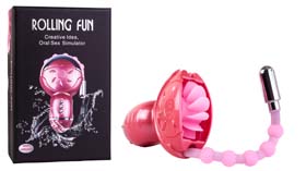 Rolling Fun, Oral Sex Simulator, 12 speed vibration, random 