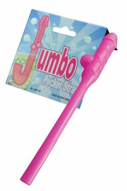Jumbo Pecker Straw: Pink