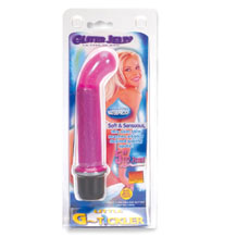 Little G-Tickler. Waterproof G-spot Jelly Dong with adjustab