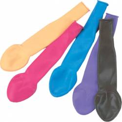 Penis Balloons; 8 pcs; Assorted Colors