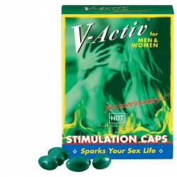 V-Activ Stimulations Caps    (in 5er Einheiten geschrumpft)