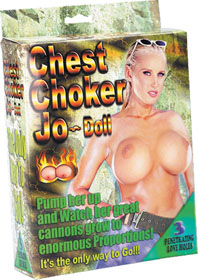 Chest Choker Jo Doll PVC inflatable BB