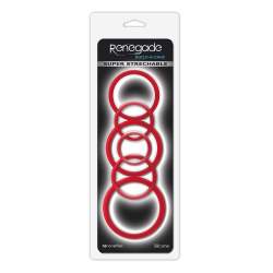 Renegade Build-A-Cage Rings Red